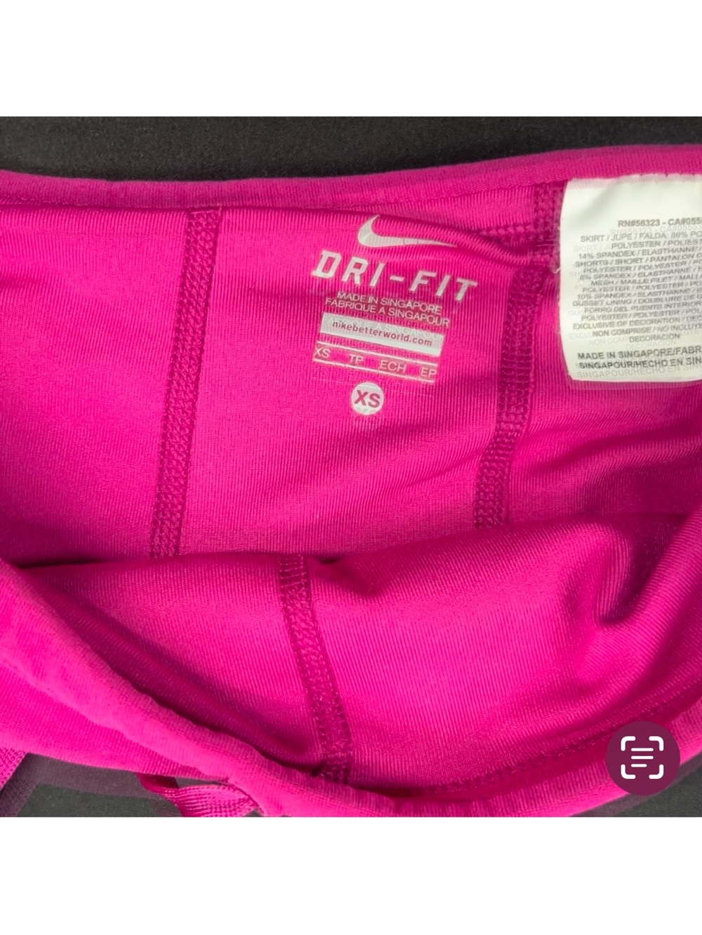 Nike Pink Dri-FIT Skort Size XS - Picture 3 of 3
